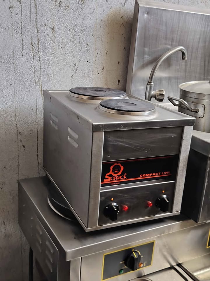 Gazinière 2 feux 220v électrique Sofraca forrssa — miniature 4