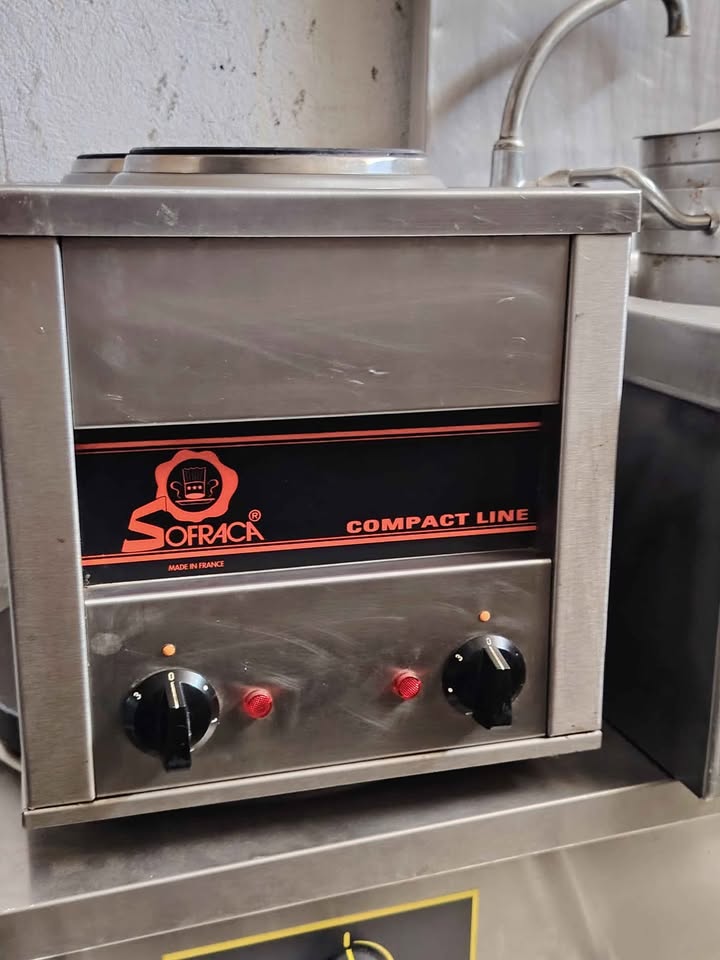 Gazinière 2 feux 220v électrique Sofraca forrssa — miniature 3