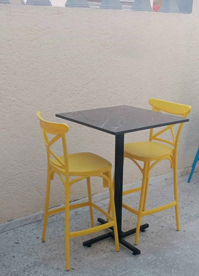 Table café restaurant dure — miniature 5