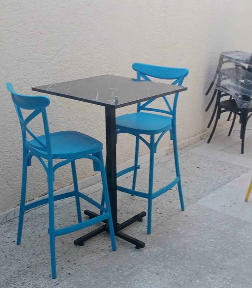 Table café restaurant dure — miniature 6