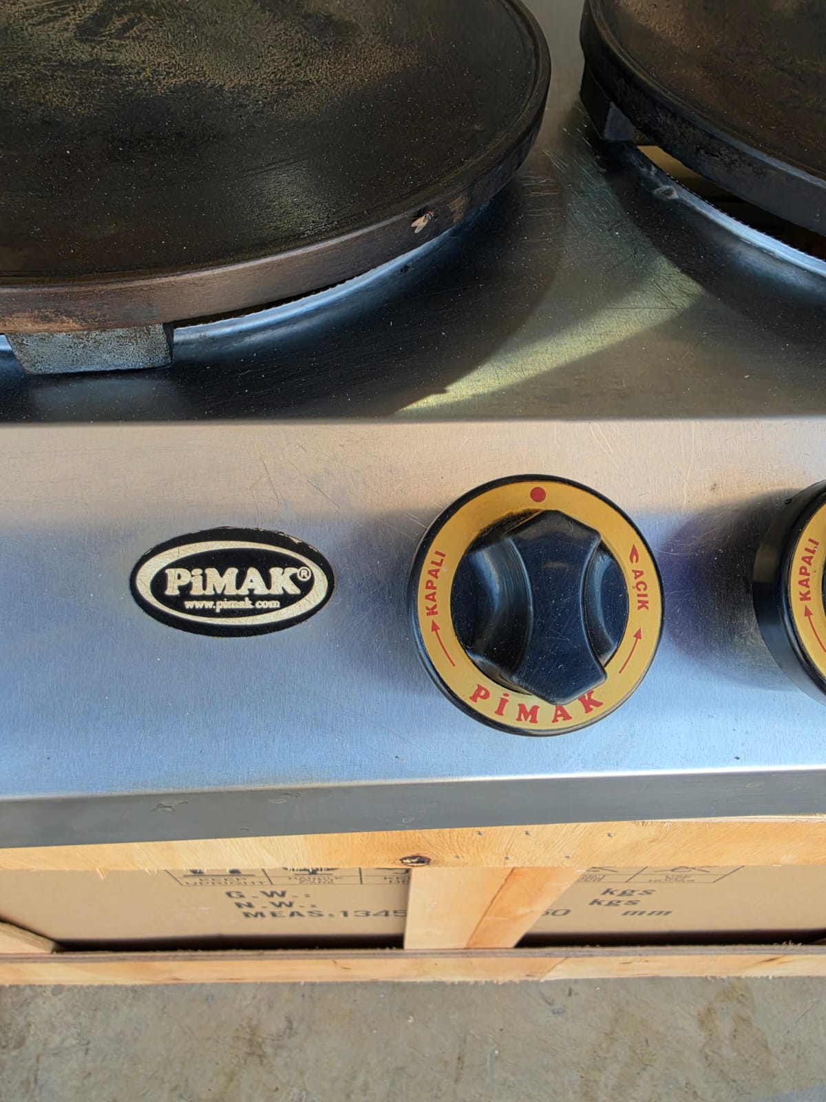 Crêpière double pimak gaz — miniature 2
