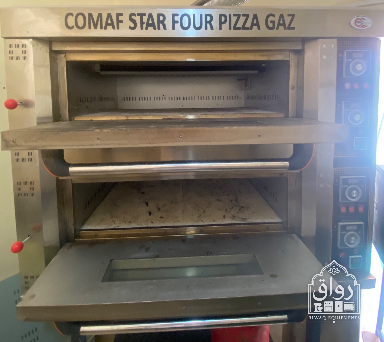 Four pizza à gaz 2 étage — miniature 2