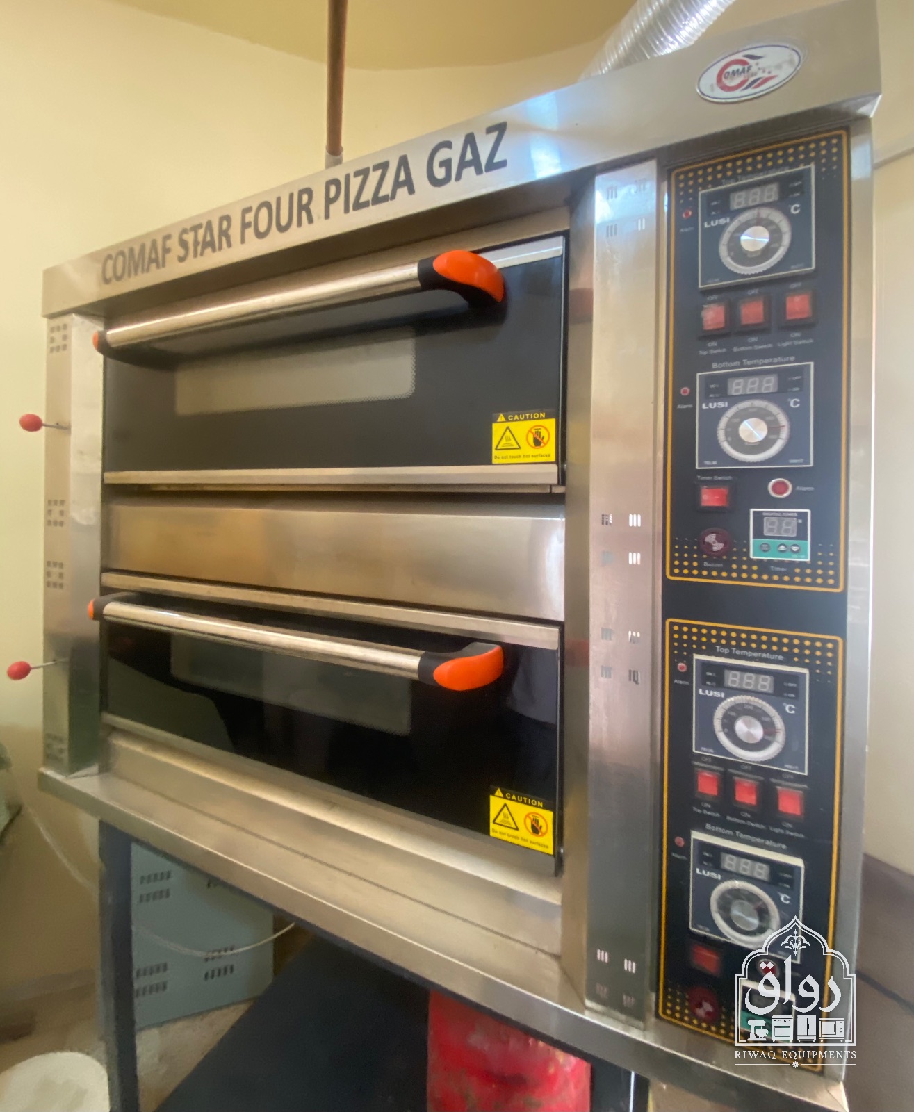 Four pizza à gaz 2 étage — miniature 3