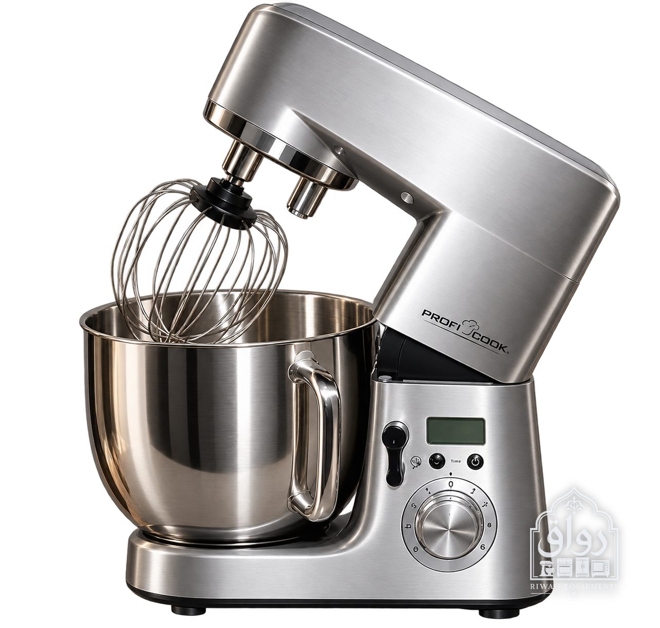 Robot pétrin ProfiCook XXL 10L – 1500W – Inox — miniature 4