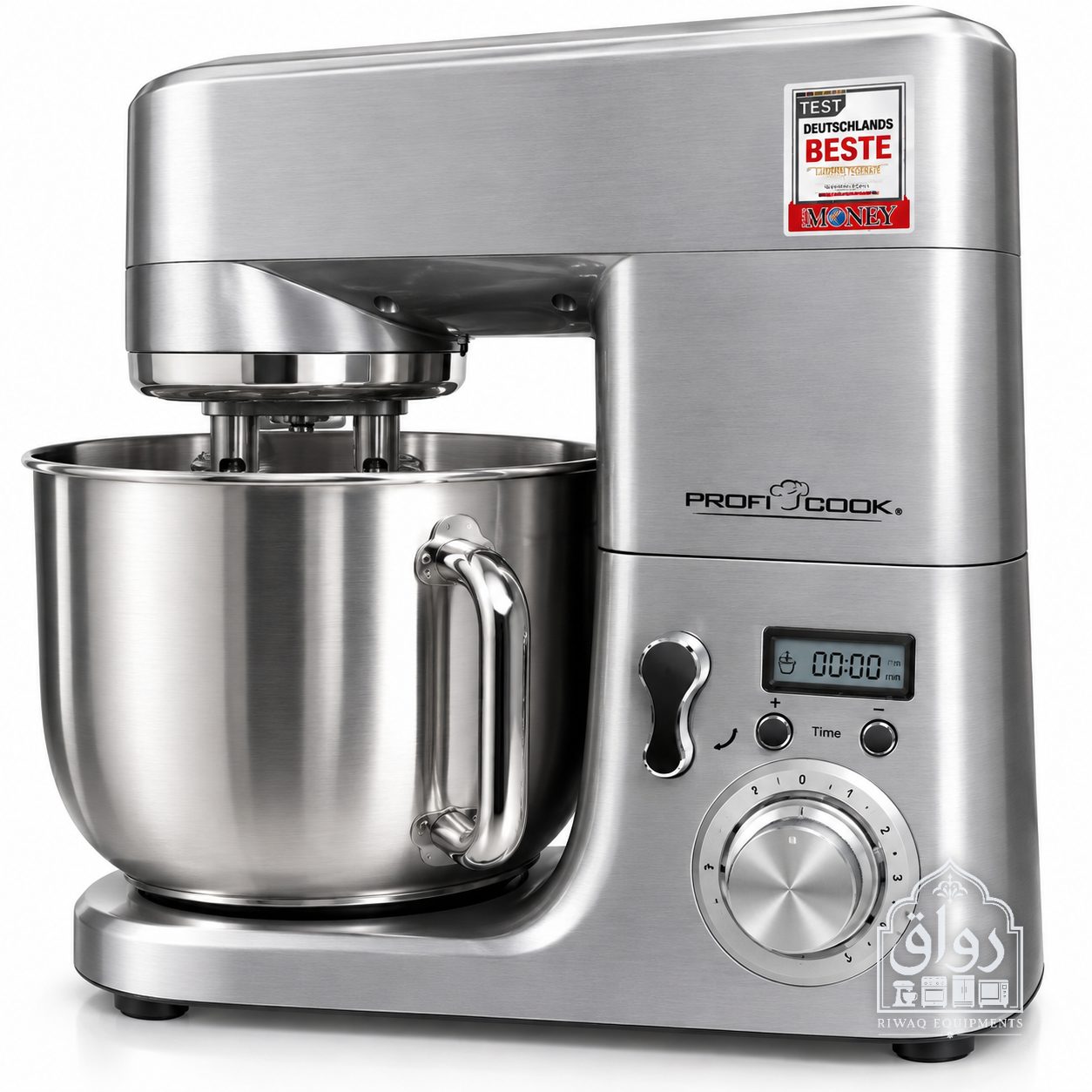 Robot pétrin ProfiCook XXL 10L – 1500W – Inox — miniature 3