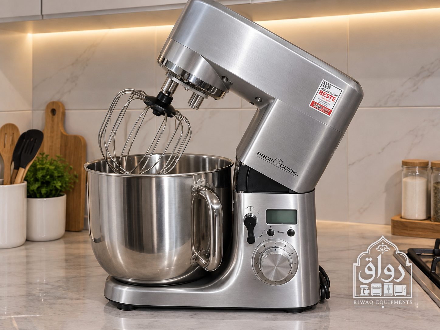 Robot pétrin ProfiCook XXL 10L – 1500W – Inox