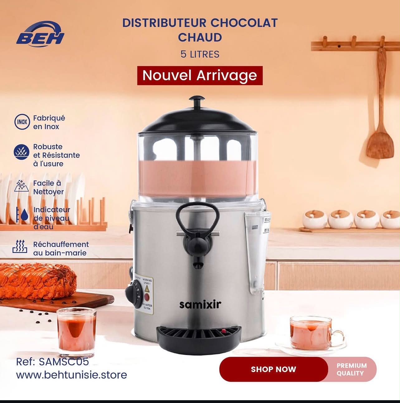 Distributeur chocolat chaud — miniature 2