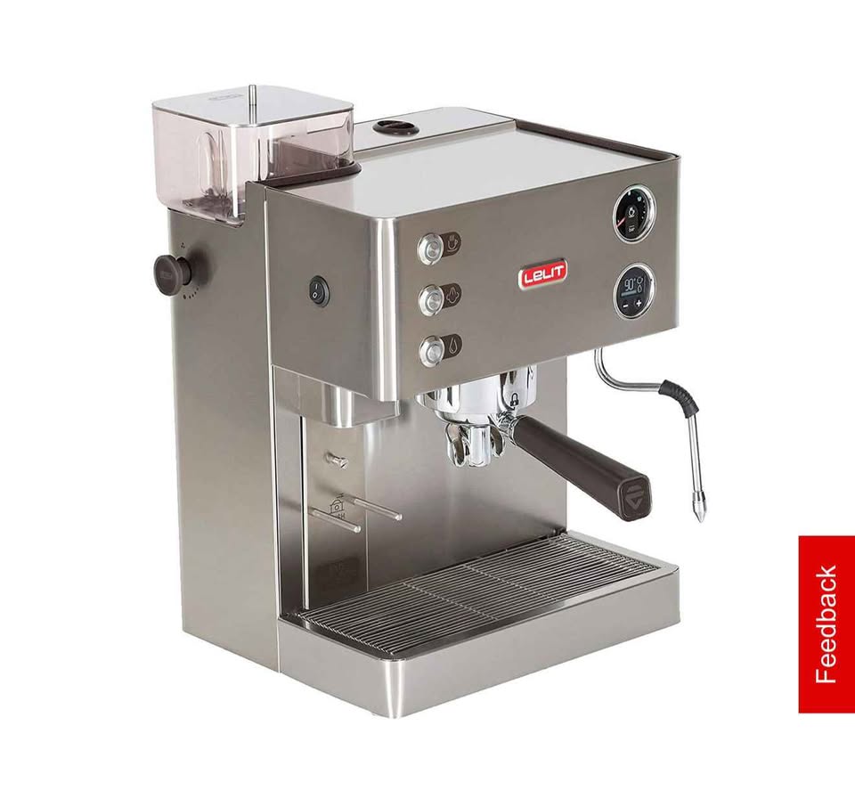 Machine à espresso LELIT KATE PL82T Chrome