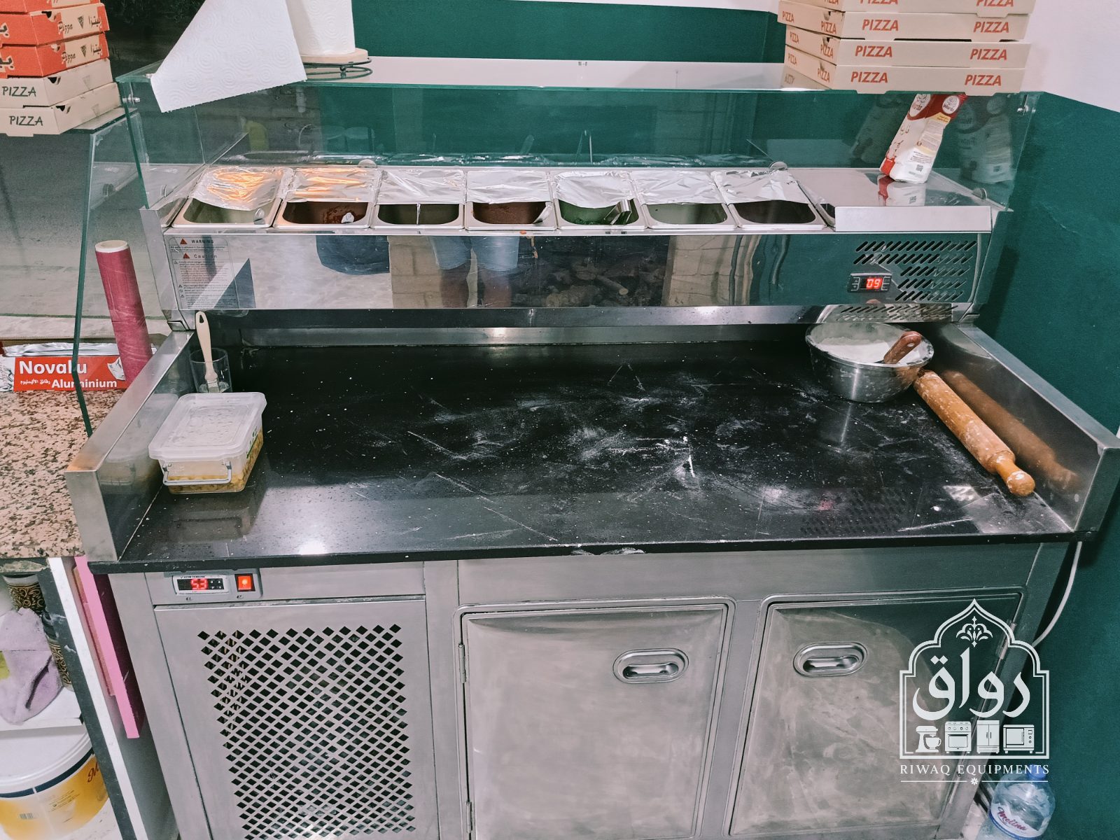 Comptoir fast food / pizza — miniature 2